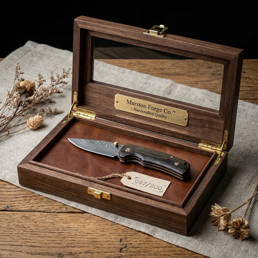 Marston Forge Co.™ — The Marston Damascus Folder