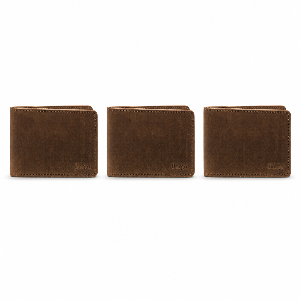 Borgo Italian Full-Grain Bifold Wallet