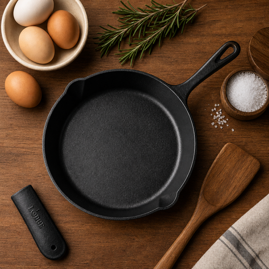 Charleroi Hand-Poured Cast Iron Skillet 12" hero shot