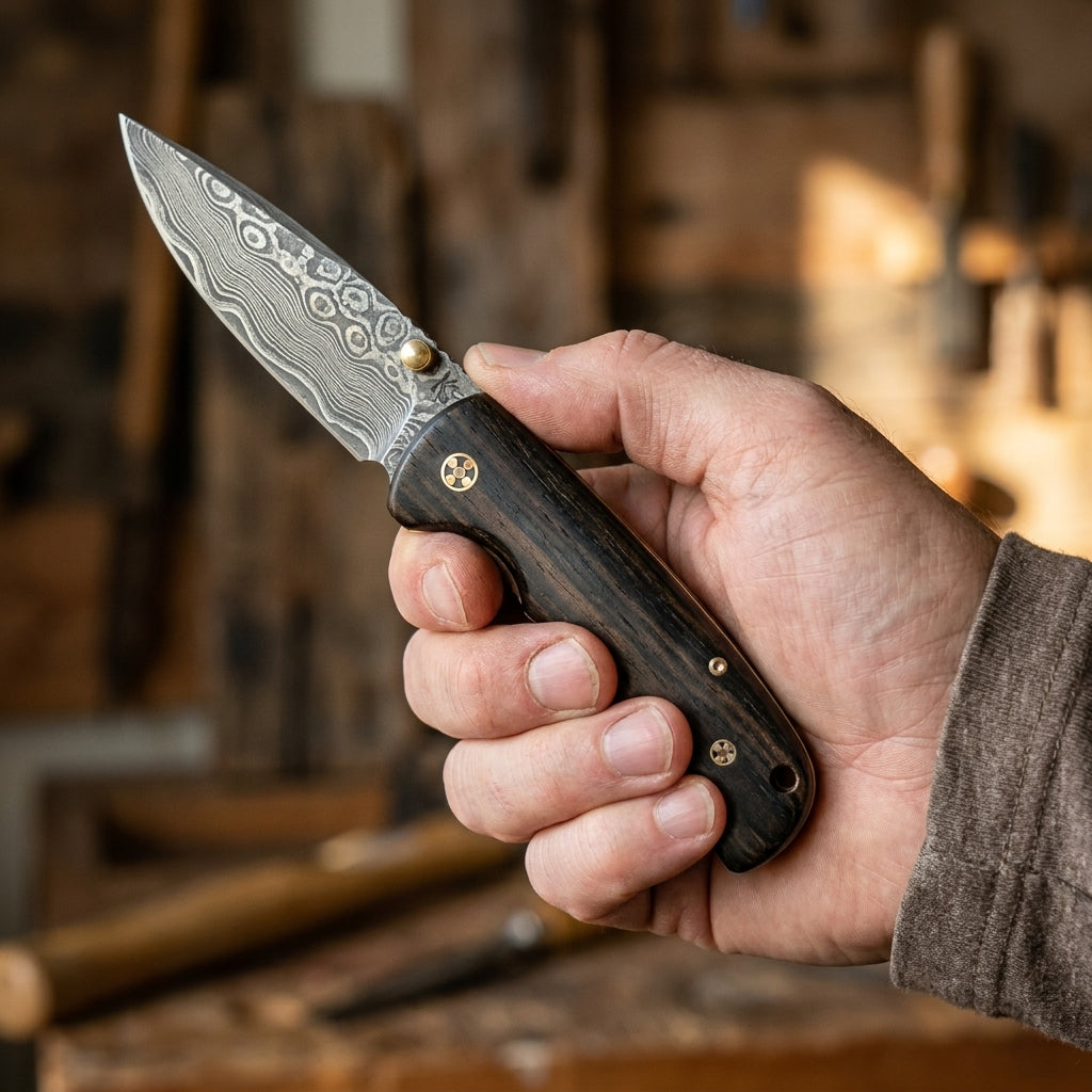 Marston Forge Co.™ — The Marston Damascus Folder