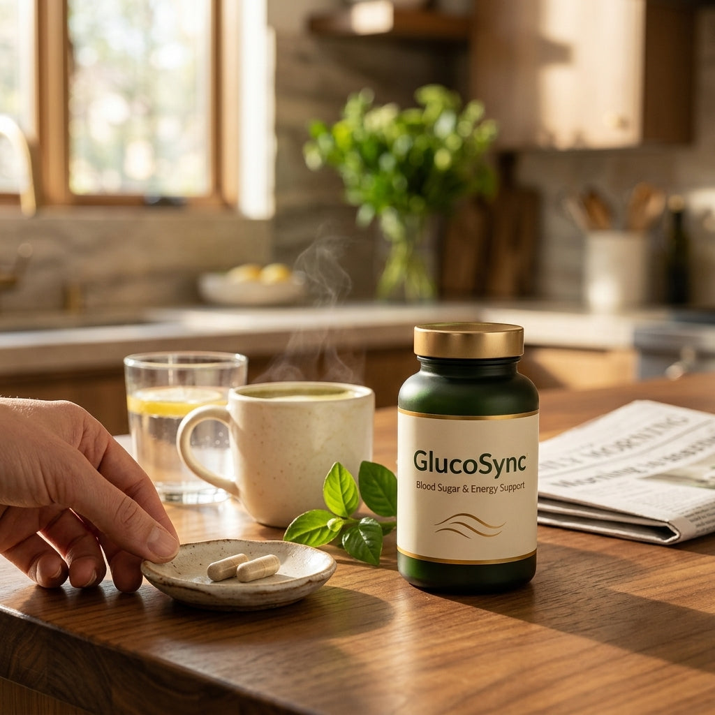 GlucoSync™ Blood Sugar Support — 60 Vegan Capsules