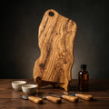 Alba Olive Wood Board — Complete Serving Set (11