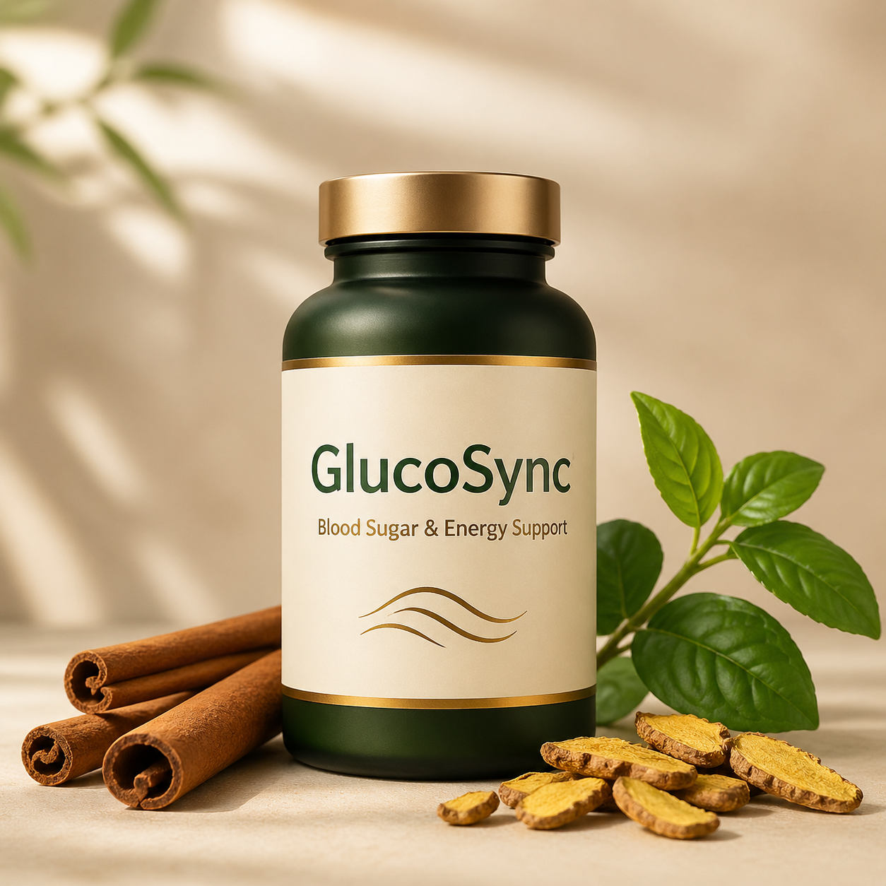 GlucoSync™ Blood Sugar Support — 60 Vegan Capsules