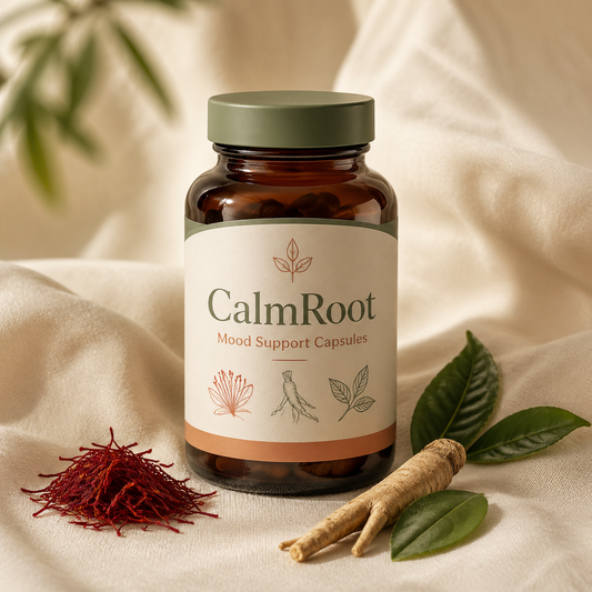 CalmRoot™ Mood Support — 60 Vegan Capsules
