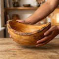Ostuni Olive Wood Serving Bowl