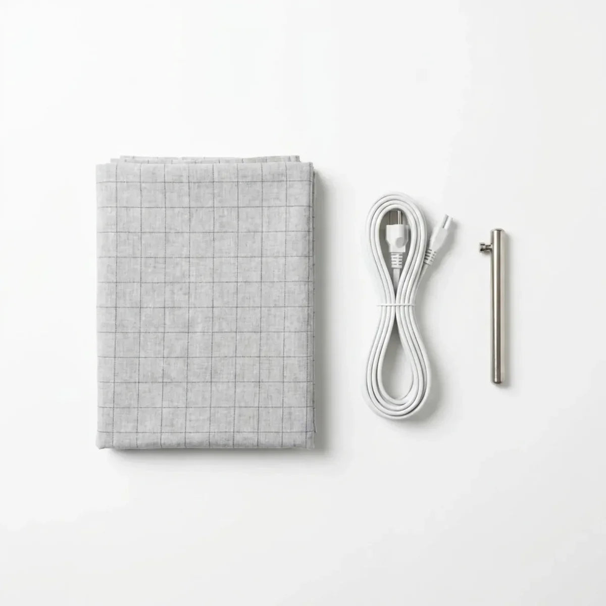 contenu: drap, cordon, tige de terre