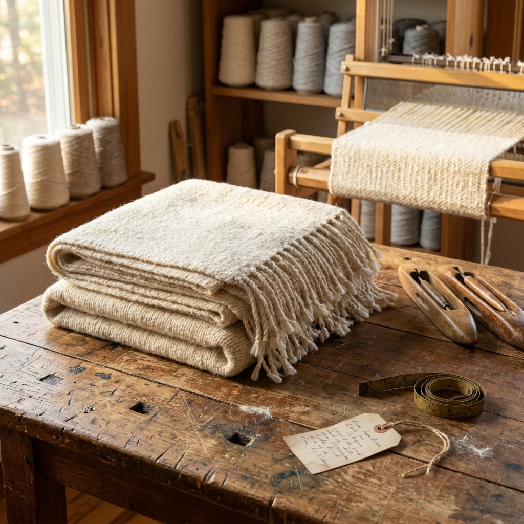 The Halvorsen Wool Shawl