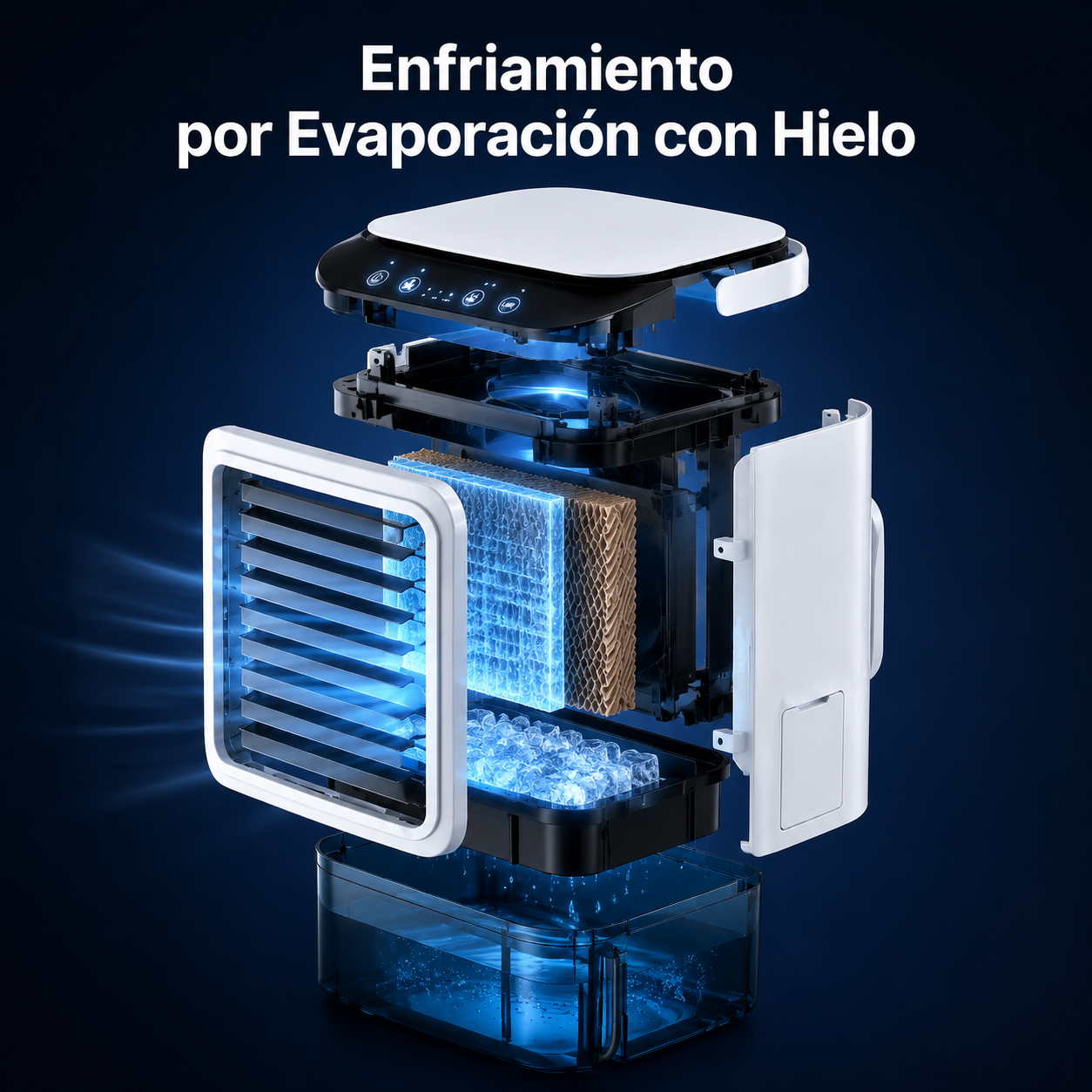 Glacio Aire Acondicionado Portátil