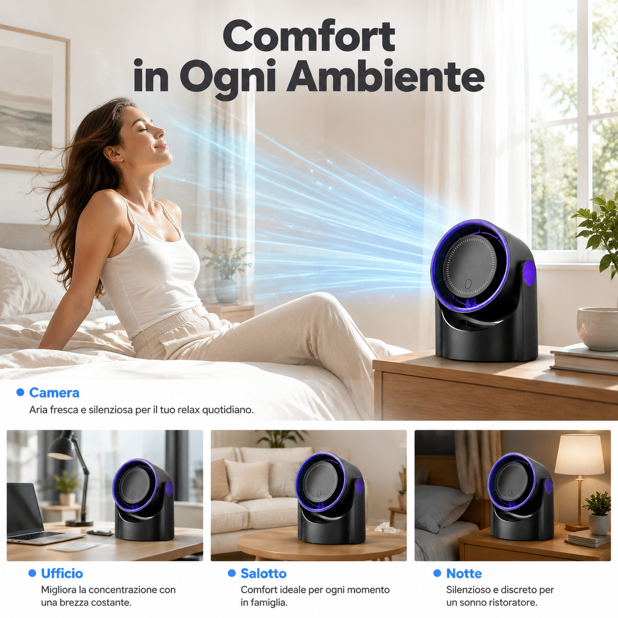 Aircove™ Ventilatore