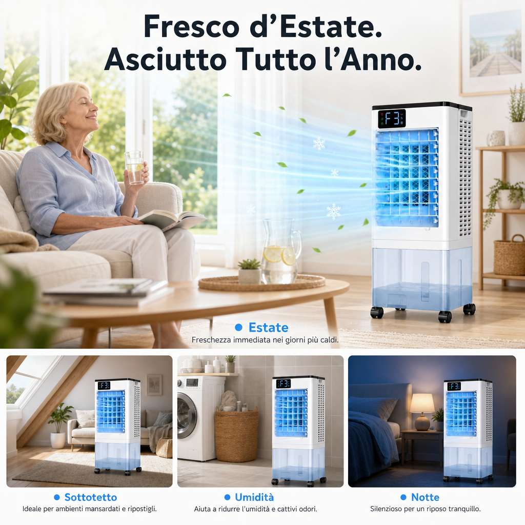 KORWEN Climatizzatore Portatile