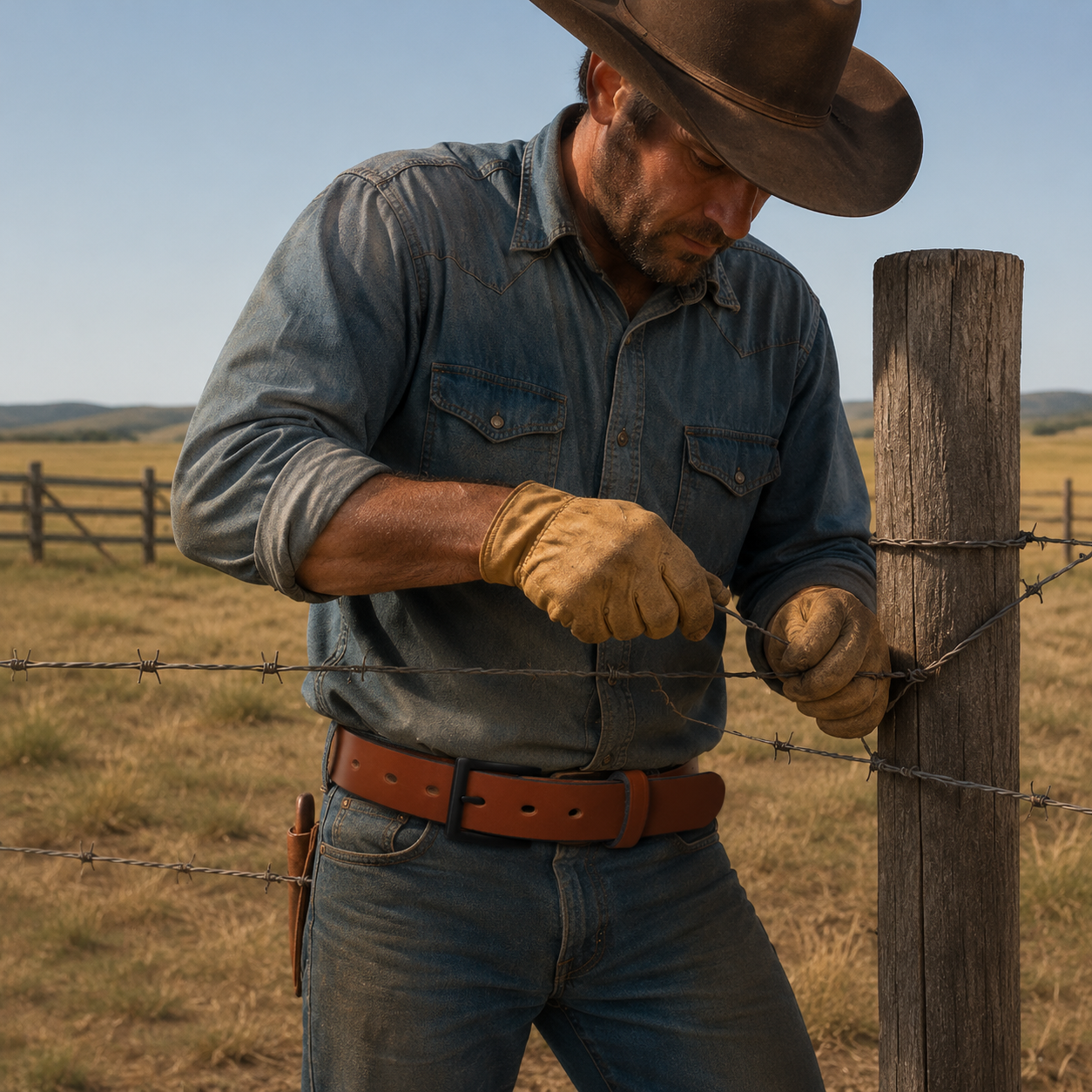 Hanks Forge Full-Grain Work Belt