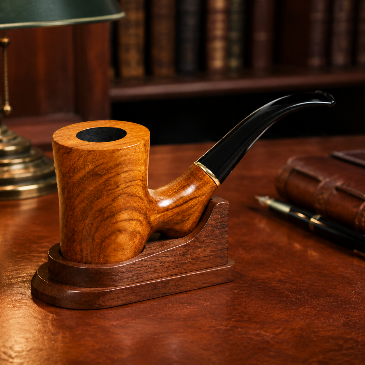 Lacroix Hand-Carved Briar Pipe