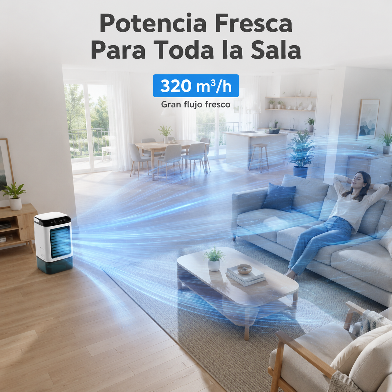 Glacio Aire Acondicionado Portátil